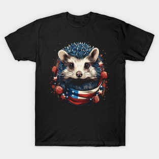 Patriotic Hedgehog T-Shirt